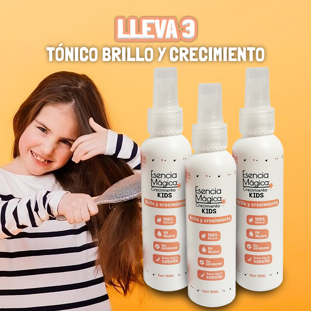 Combo Tónico Crecimiento y brillo