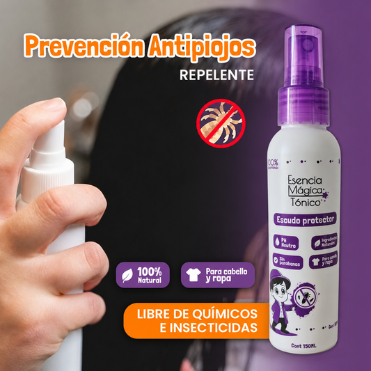 Combo Repelente Antipiojos