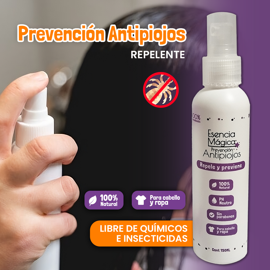 Combo Repelente Antipiojos